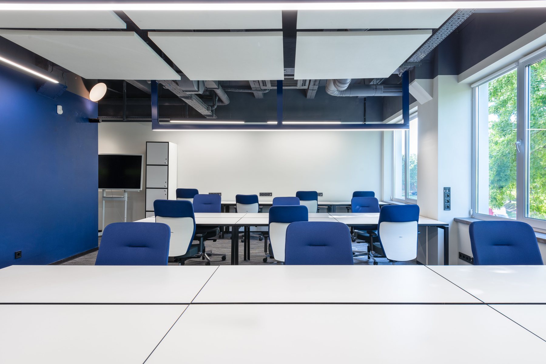 Office workspace in Korea