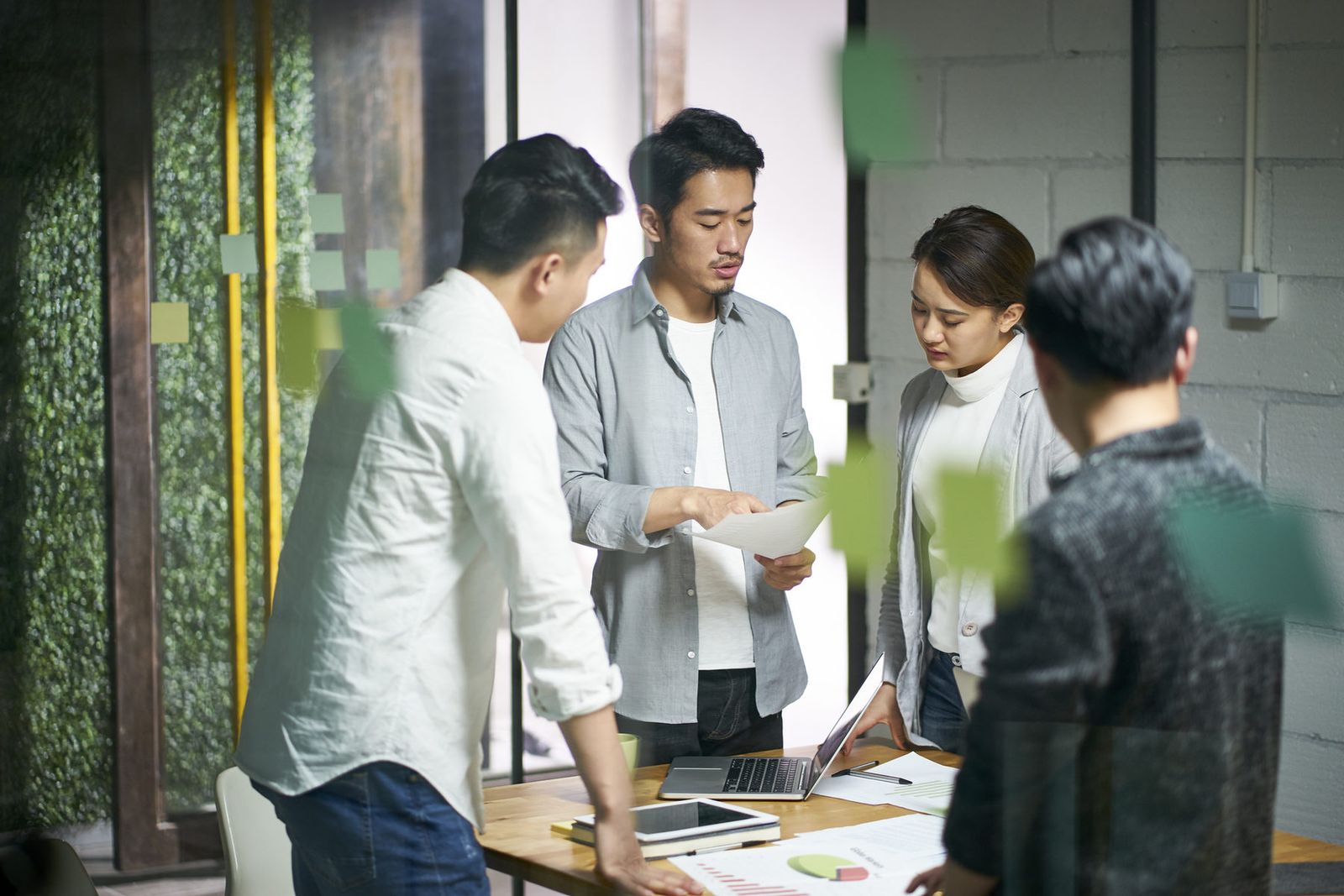 Market entry strategy meeting