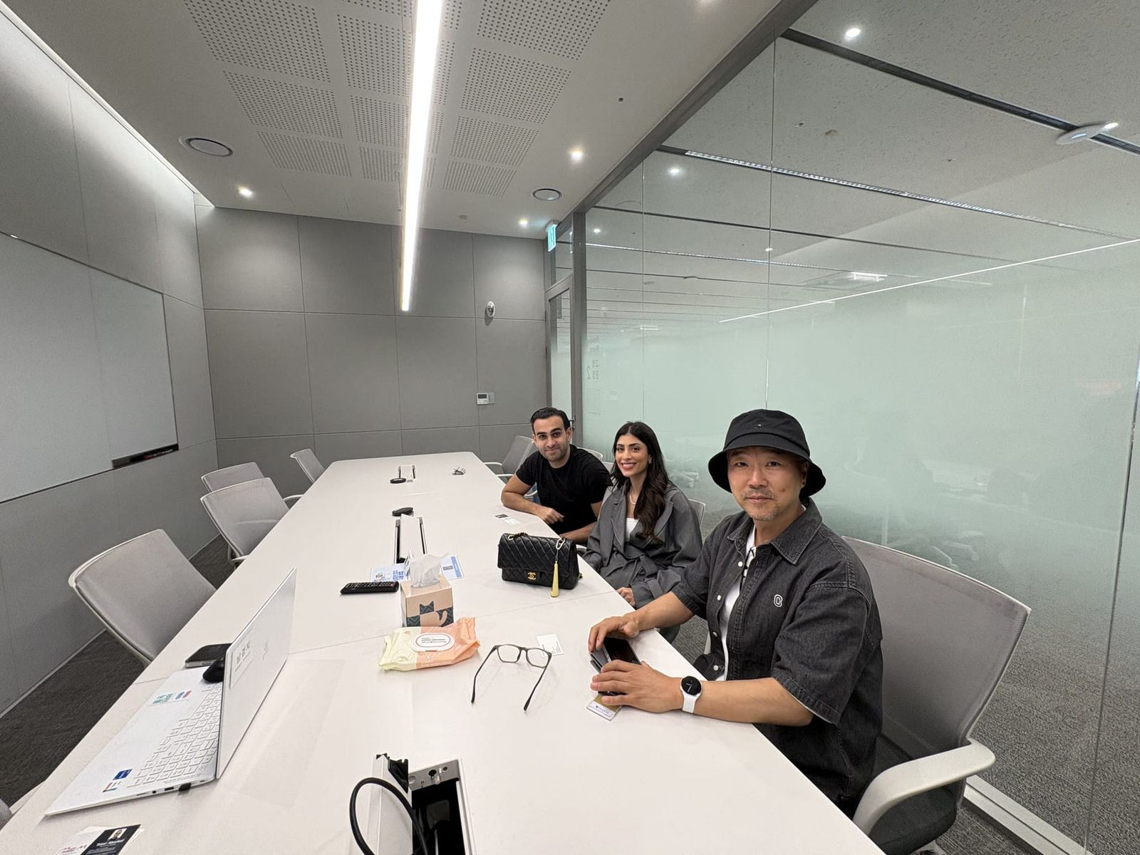 Meeting with Mega Electrónicos in Korea